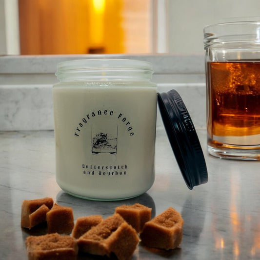 Butterscotch and Bourbon 8oz Candle